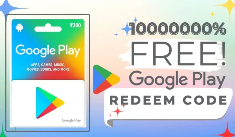 Free Redeem Code Google Play